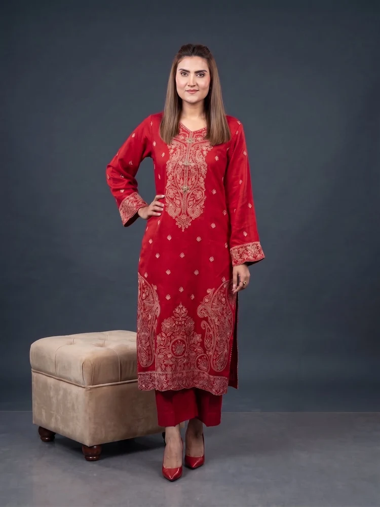 Syra’s Atelier embroidered suit collection
